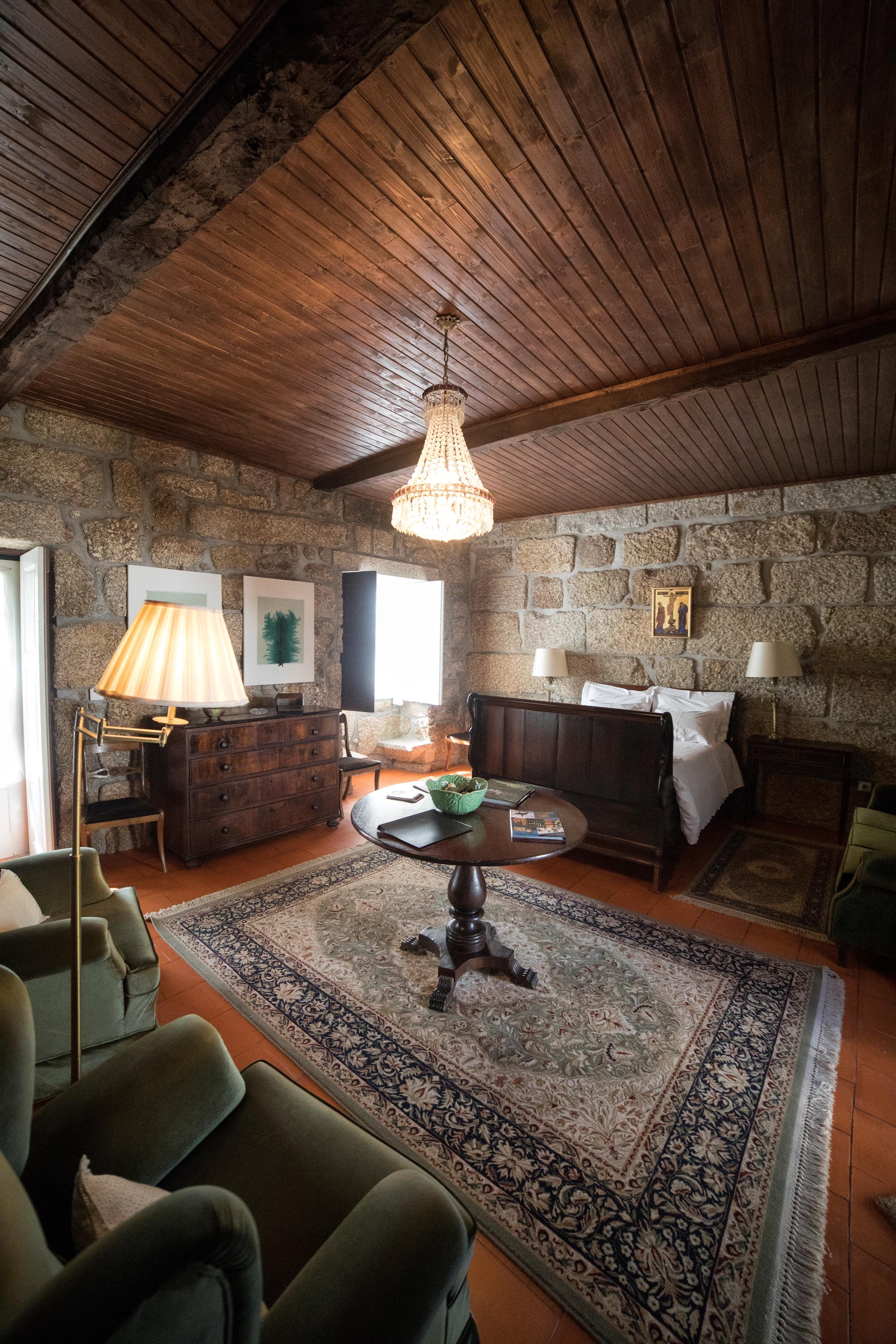 Bed and Breakfast Casa Do Ribeiro Guimarães Esterno foto
